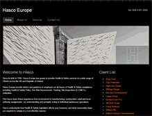 Tablet Screenshot of hasco-europe.com